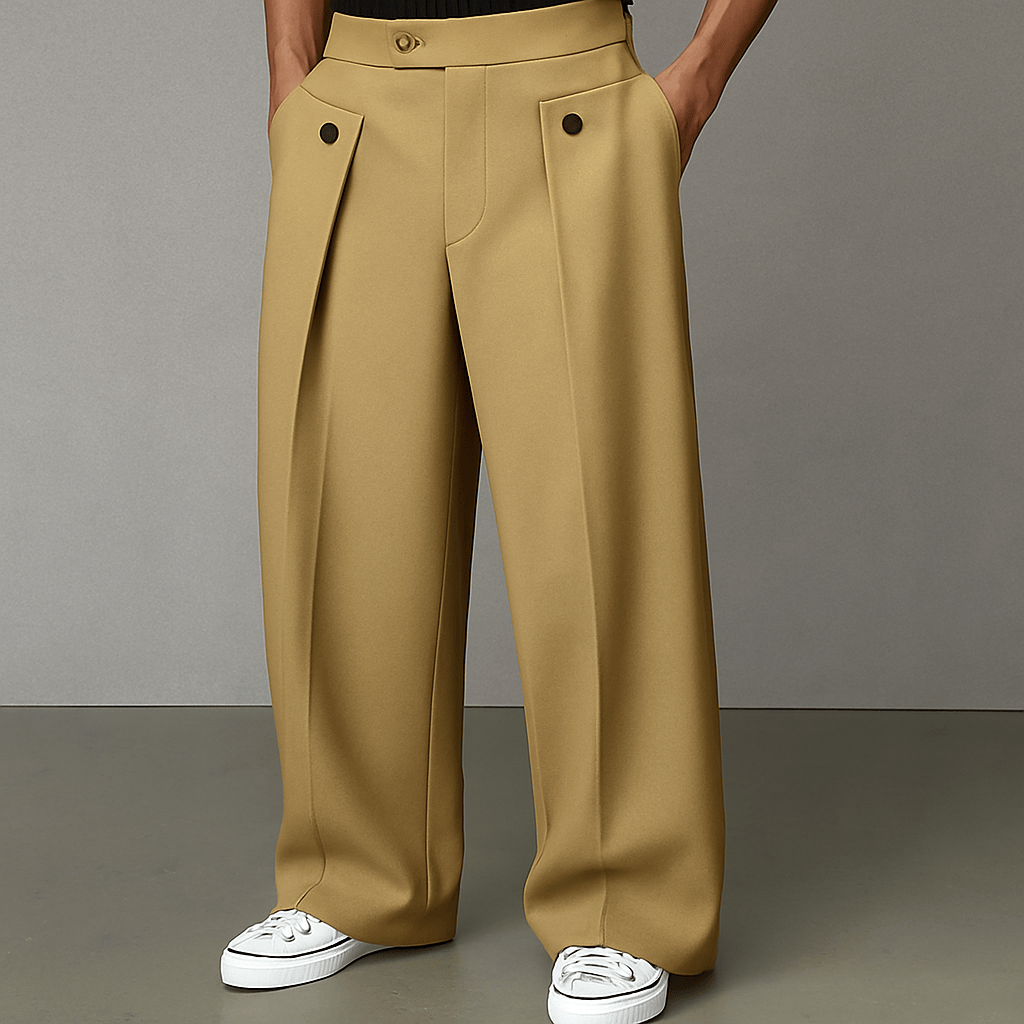 Christian | Wide-Leg Tailored Pants