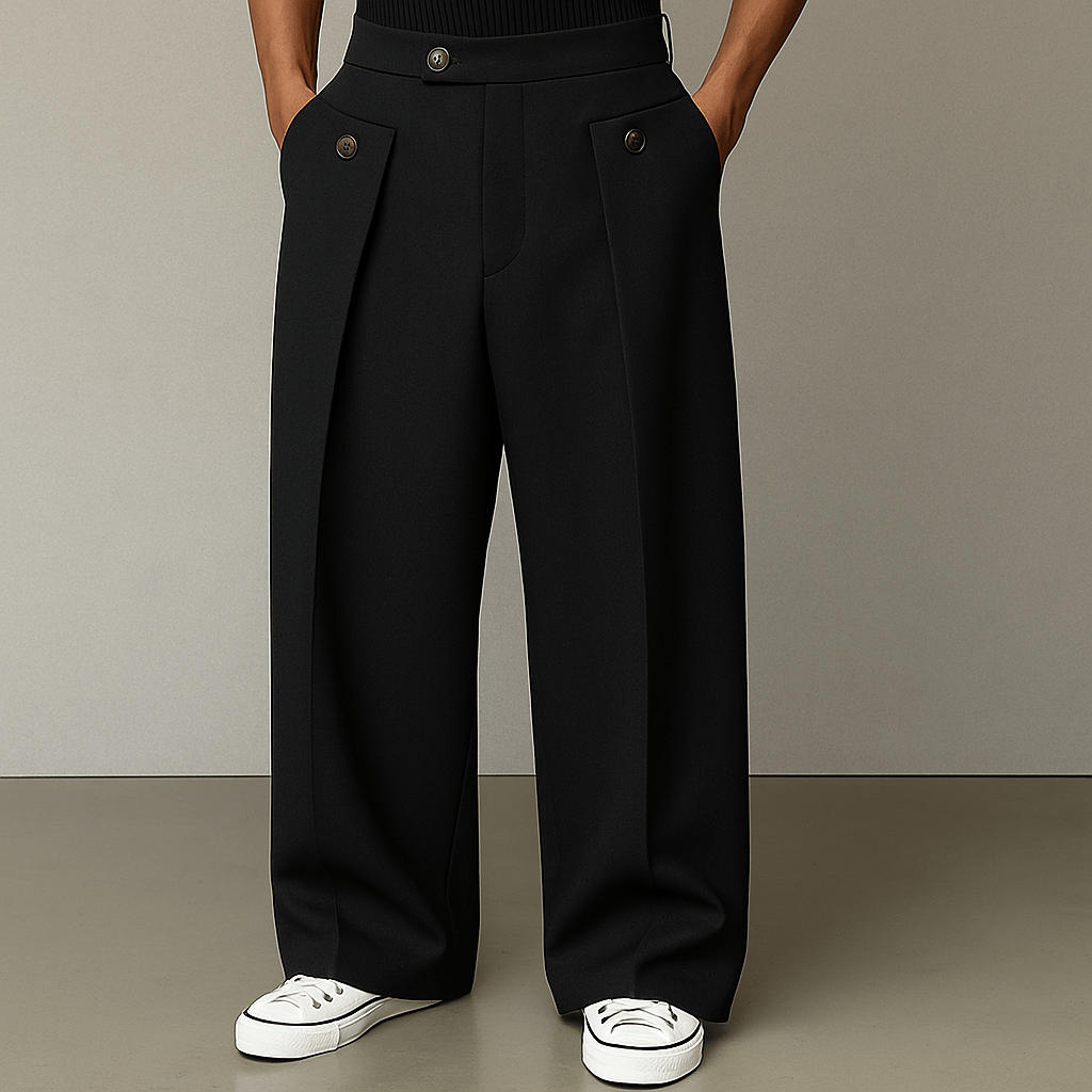 Christian | Wide-Leg Tailored Pants