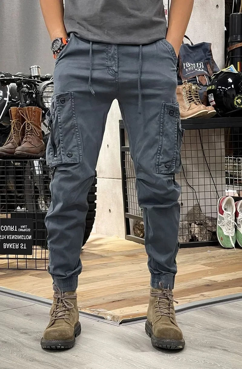 Lucas | Slim Fit Cargo Pants with Practical Pockets