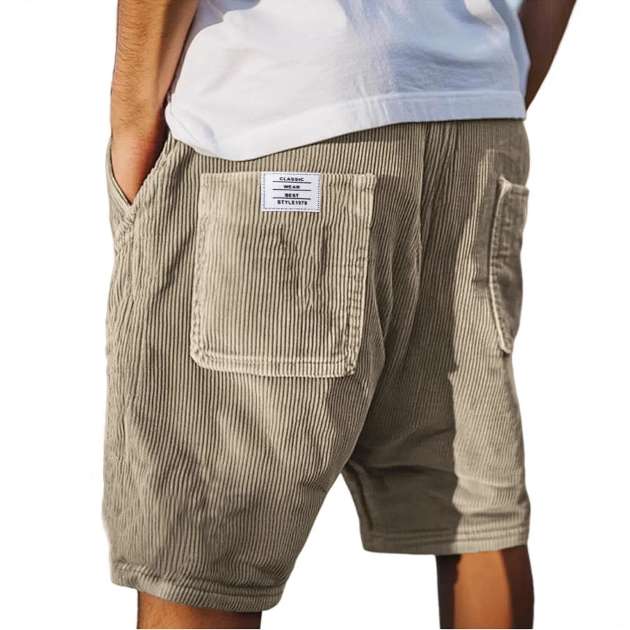 Owen | Textured Casual Shorts