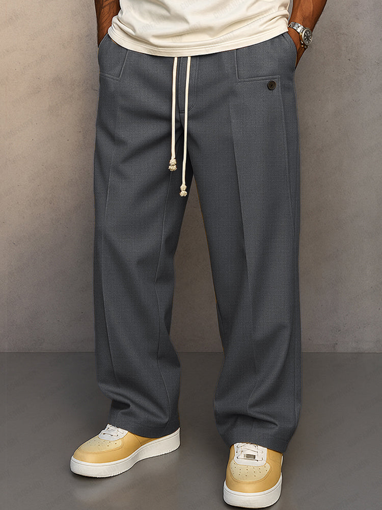 Fabien | Loose Straight Pants
