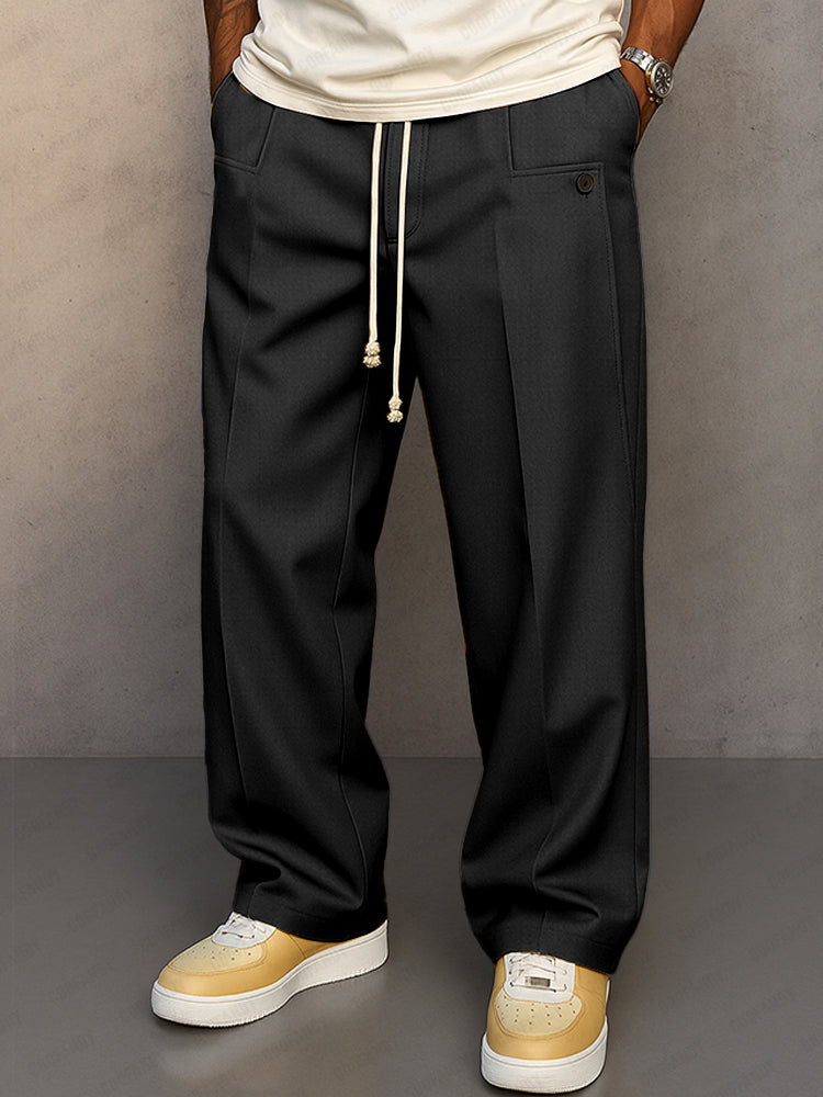 Fabien | Loose Straight Pants