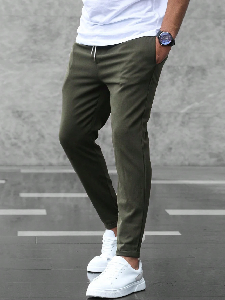 Gino | Elegant Stretch Pants ¨C High-End Comfort and Style