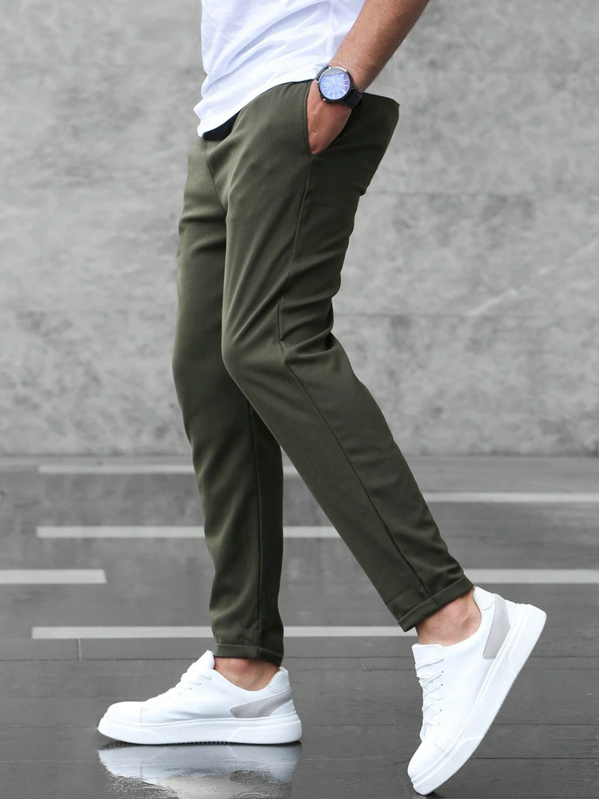 Gino | Elegant Stretch Pants ¨C High-End Comfort and Style