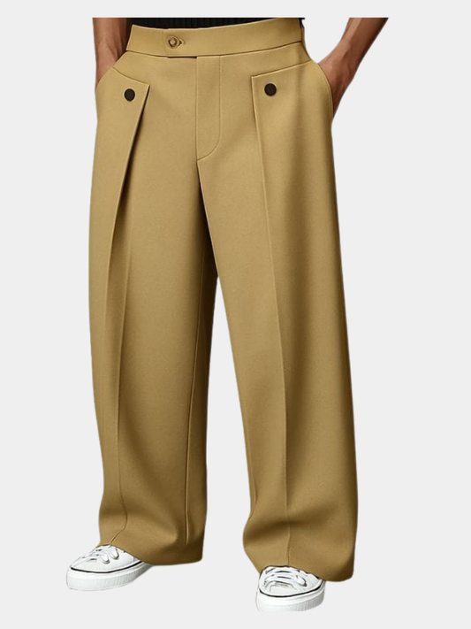 Christian | Wide-Leg Tailored Pants