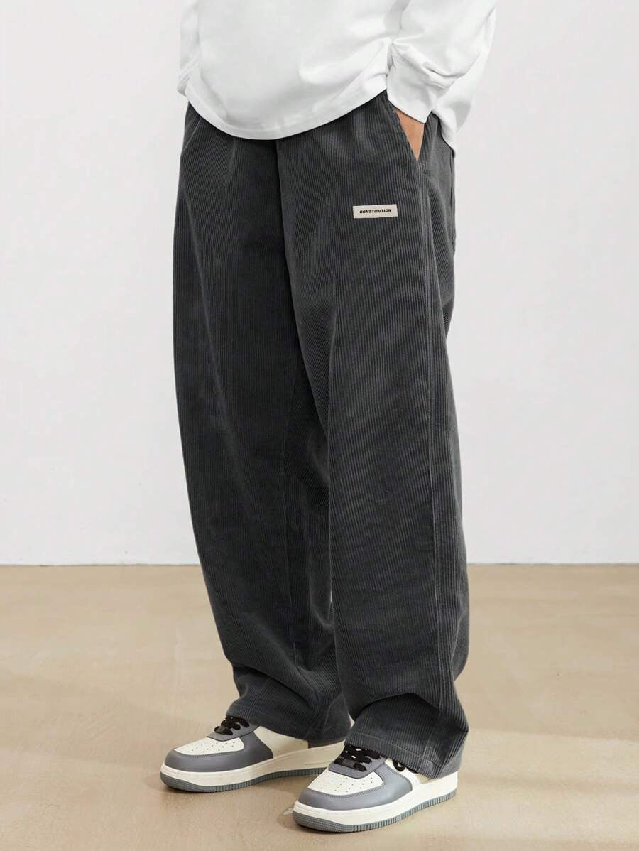 Luca | Corduroy Loose-Fit Pants