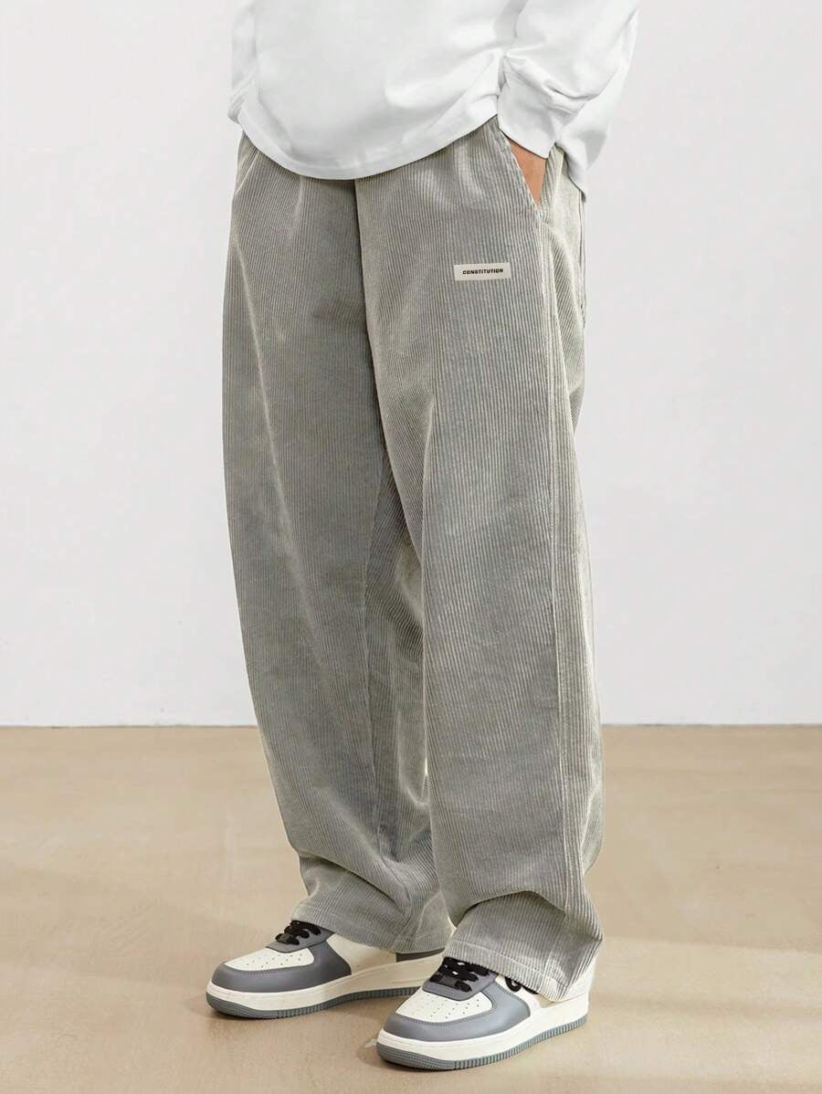 Luca | Corduroy Loose-Fit Pants