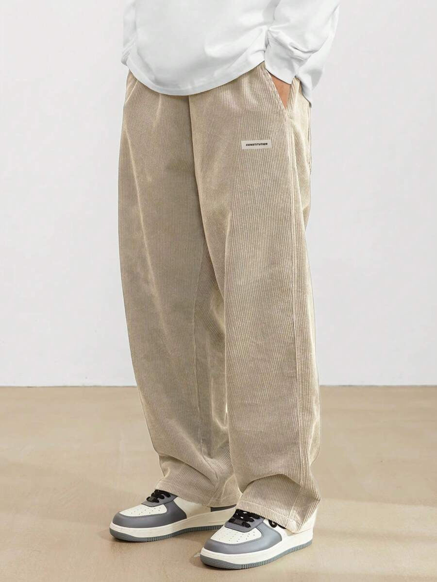 Luca | Corduroy Loose-Fit Pants