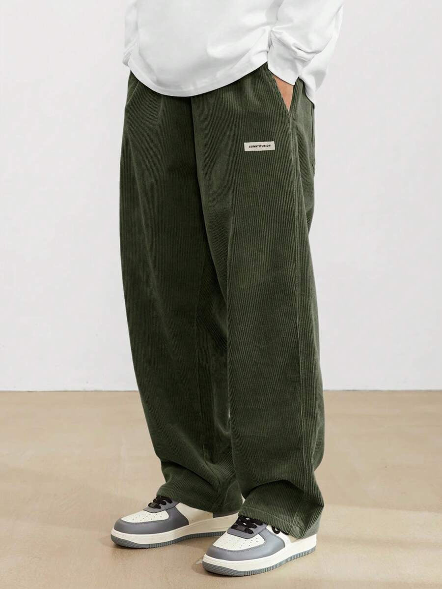 Luca | Corduroy Loose-Fit Pants