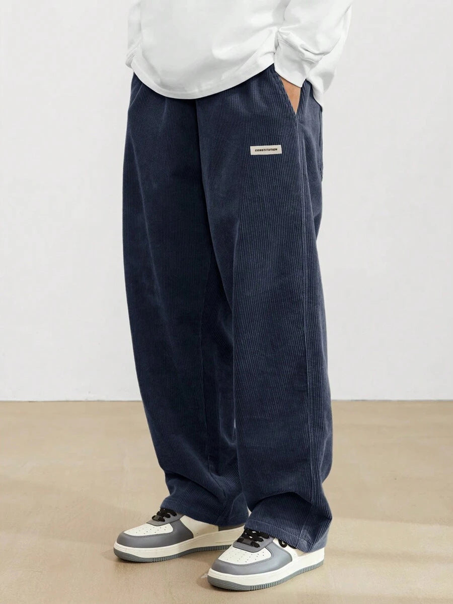 Luca | Corduroy Loose-Fit Pants