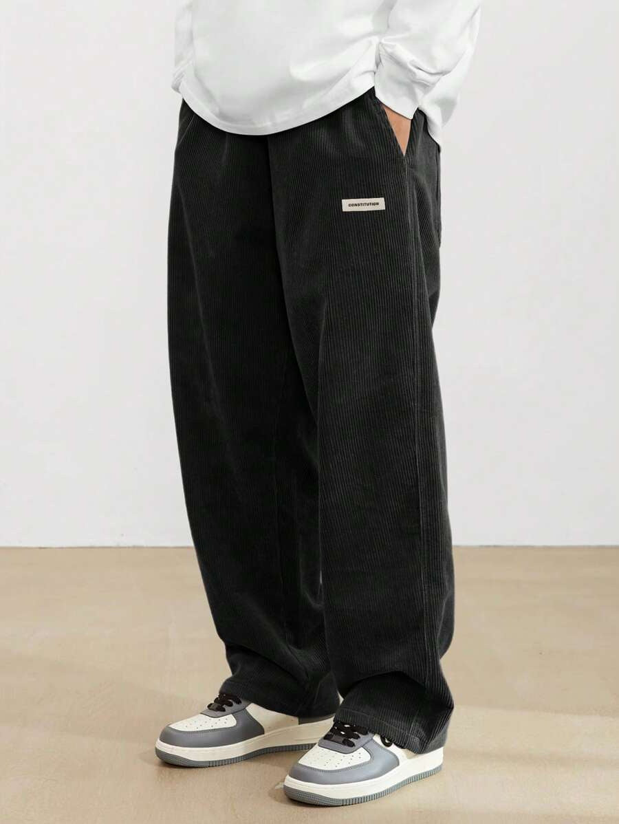 Luca | Corduroy Loose-Fit Pants