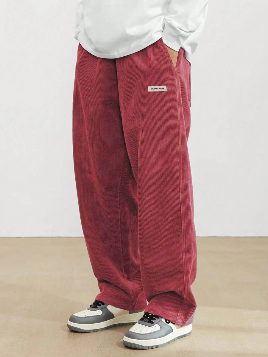 Luca | Corduroy Loose-Fit Pants